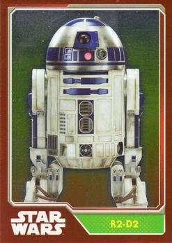 2015 Topps Star Wars Journey to the Force Awakens (UK version) #188 R2-D2 Front