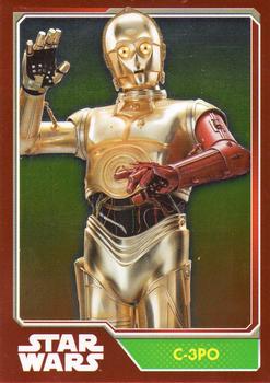 2015 Topps Star Wars Journey to the Force Awakens (UK version) #189 C-3PO Front