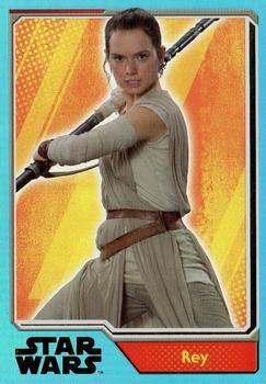 2015 Topps Star Wars Journey to the Force Awakens (UK version) #198 Rey Front