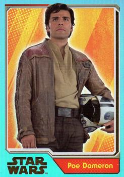 2015 Topps Star Wars Journey to the Force Awakens (UK version) #200 Poe Dameron Front