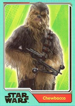 2015 Topps Star Wars Journey to the Force Awakens (UK version) #201 Chewbacca Front