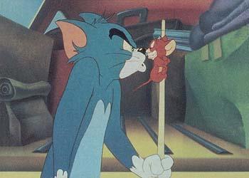 1993 Cardz Tom & Jerry - Tekchrome #T3 William Hanna Front