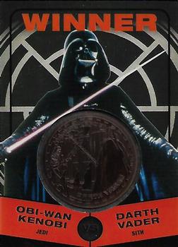 2015 Topps Chrome Star Wars Perspectives Jedi vs. Sith - Medallions #NNO Darth Vader Front