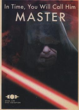 2015 Topps Chrome Star Wars Perspectives Jedi vs. Sith - Sith Propaganda #3 Master Front