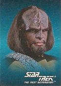 1993 Hostess/Frito Lay Star Trek The Next Generation #4 Lt. Worf Rozhenko Front