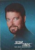 1993 Hostess/Frito Lay Star Trek The Next Generation #2 Cmdr. William T. Riker Front