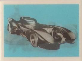 1989 DC Comics Batman Motion Cards #2 The Batmobile / Batman with the Batmobile / The Batmobile Cocoon Front