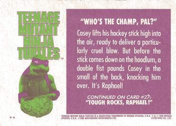 1990 O-Pee-Chee Teenage Mutant Ninja Turtles: The Movie #26 