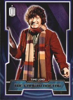 2015 Topps Doctor Who #4 The Fourth Doctor Front
