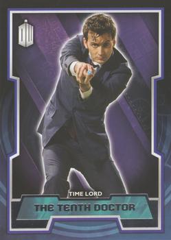 2015 Topps Doctor Who #10 The Tenth Doctor Front