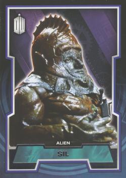 2015 Topps Doctor Who #98 Sil Front