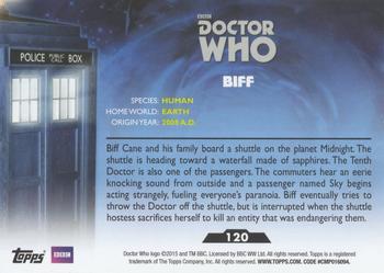 2015 Topps Doctor Who #120 Biff Back