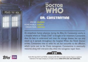 2015 Topps Doctor Who #129 Dr. Constantine Back