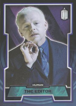 2015 Topps Doctor Who #155 The Editor Front