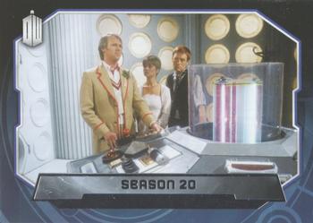 2015 Topps Doctor Who #185 Season 20 Front