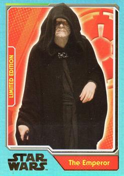 2015 Topps Star Wars Journey to the Force Awakens (UK version) - Limited Edition #DA The Emperor Front