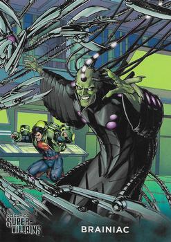 2015 Cryptozoic DC Comics Super-Villains #12 Brainiac Front