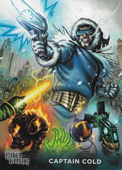2015 Cryptozoic DC Comics Super-Villains #14 Captain Cold Front