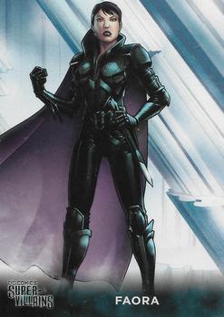 2015 Cryptozoic DC Comics Super-Villains #28 Faora Front