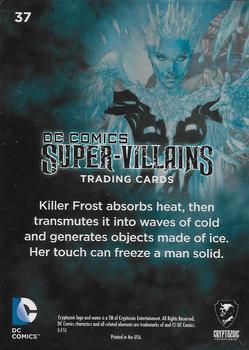 2015 Cryptozoic DC Comics Super-Villains #37 Killer Frost Back