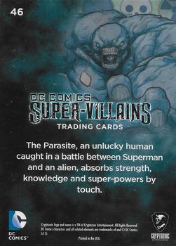 2015 Cryptozoic DC Comics Super-Villains #46 Parasite Back