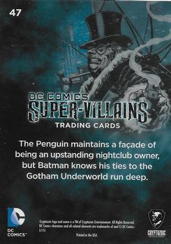 2015 Cryptozoic DC Comics Super-Villains #47 The Penguin Back