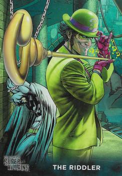 2015 Cryptozoic DC Comics Super-Villains #52 The Riddler Front