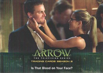 2015 Cryptozoic Arrow: Season 2 #10 Is That Blood on Your Face? Front