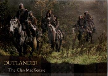 2016 Cryptozoic Outlander Season 1 #09 The Clan MacKenzie Front