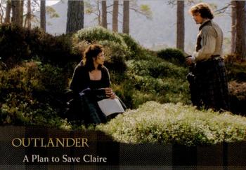 2016 Cryptozoic Outlander Season 1 #29 A Plan to Save Claire Front
