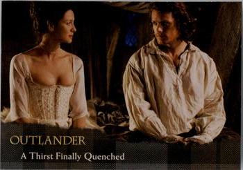 2016 Cryptozoic Outlander Season 1 #32 A Thirst Finally Quenched Front