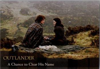 2016 Cryptozoic Outlander Season 1 #34 A Chance to Clear His Name Front