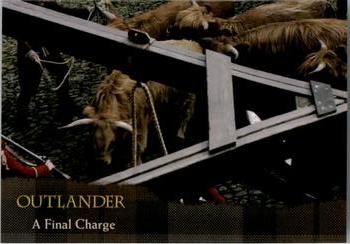 2016 Cryptozoic Outlander Season 1 #68 A Final Charge Front