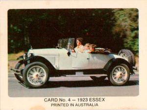 1978 Sanitarium Weet-Bix The World of Vintage & Veteran Cars #4 1923 Essex Front