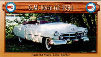 2000 VAQ Voitures Anciennes du Québec #13 G.M. Séries 62 1951 Front