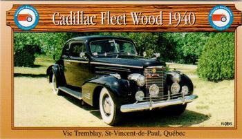 2000 VAQ Voitures Anciennes du Québec #17 Cadillac Fleet Wood 1940 Front