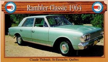 2000 VAQ Voitures Anciennes du Québec #22 Rambler Classic 1964 Front