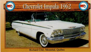 2000 VAQ Voitures Anciennes du Québec #28 Chevrolet Impala 1962 Front