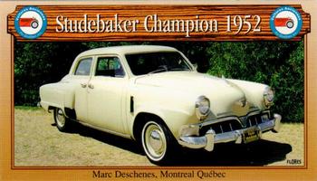 2000 VAQ Voitures Anciennes du Québec #29 Studebaker Champion 1952 Front
