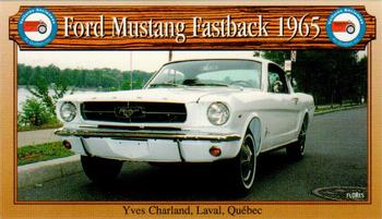 2000 VAQ Voitures Anciennes du Québec #34 Ford Mustang Fastback 1965 Front