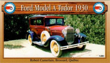 2000 VAQ Voitures Anciennes du Québec #37 Ford Model A Tudor 1930 Front