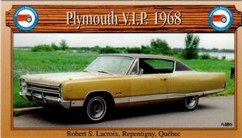 2000 VAQ Voitures Anciennes du Québec #44 Plymouth V.I.P 1968 Front