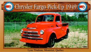 2000 VAQ Voitures Anciennes du Québec #48 Chrysler Fargo Pick-Up 1949 Front