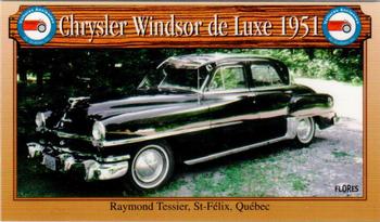 2000 VAQ Voitures Anciennes du Québec #55 Chrysler Windsor de Luxe 1951 Front