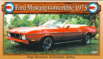 2000 VAQ Voitures Anciennes du Québec #71 Ford Mustang Convertible 1973 Front