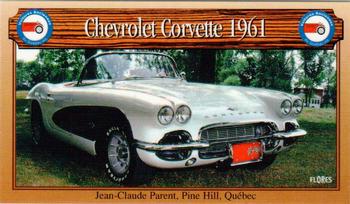 2000 VAQ Voitures Anciennes du Québec #74 Chevrolet Corvette 1961 Front