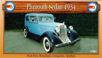 2000 VAQ Voitures Anciennes du Québec #78 Plymouth Sedan 1934 Front
