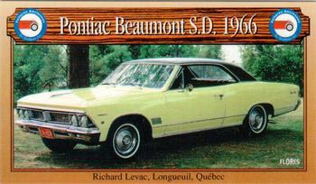 2000 VAQ Voitures Anciennes du Québec #82 Pontiac Beaumont S.D. 1966 Front