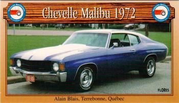 2000 VAQ Voitures Anciennes du Québec #91 Chevelle Malibu 1972 Front