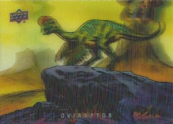 2015 Upper Deck Dinosaurs - 3-D Lenticular Dinosaurs #29 Oviraptor Front